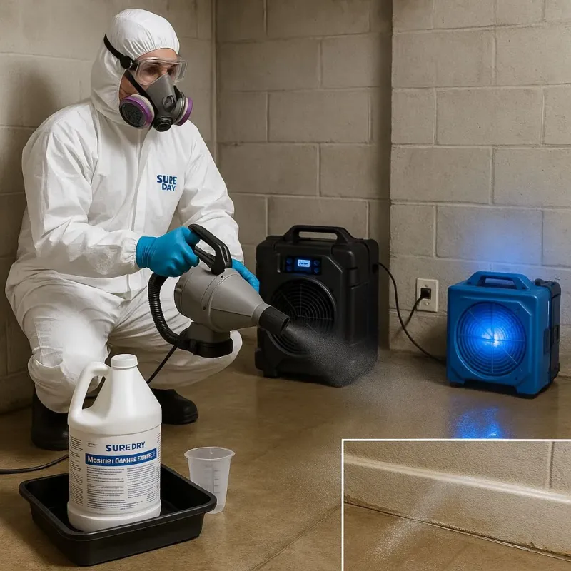 Sanitization and Odor Removal process in Choctaw Lake, OH