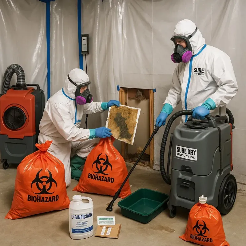 Contaminated Water Handling Protocols process in Choctaw Lake, OH